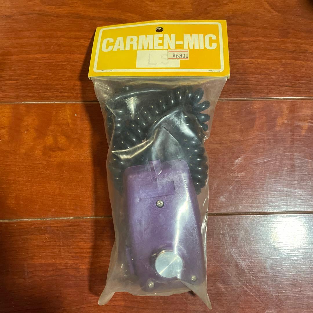 新品未開封】カルメンマイク ピンクラメ 当時物 4ピン CB無線 NASA
