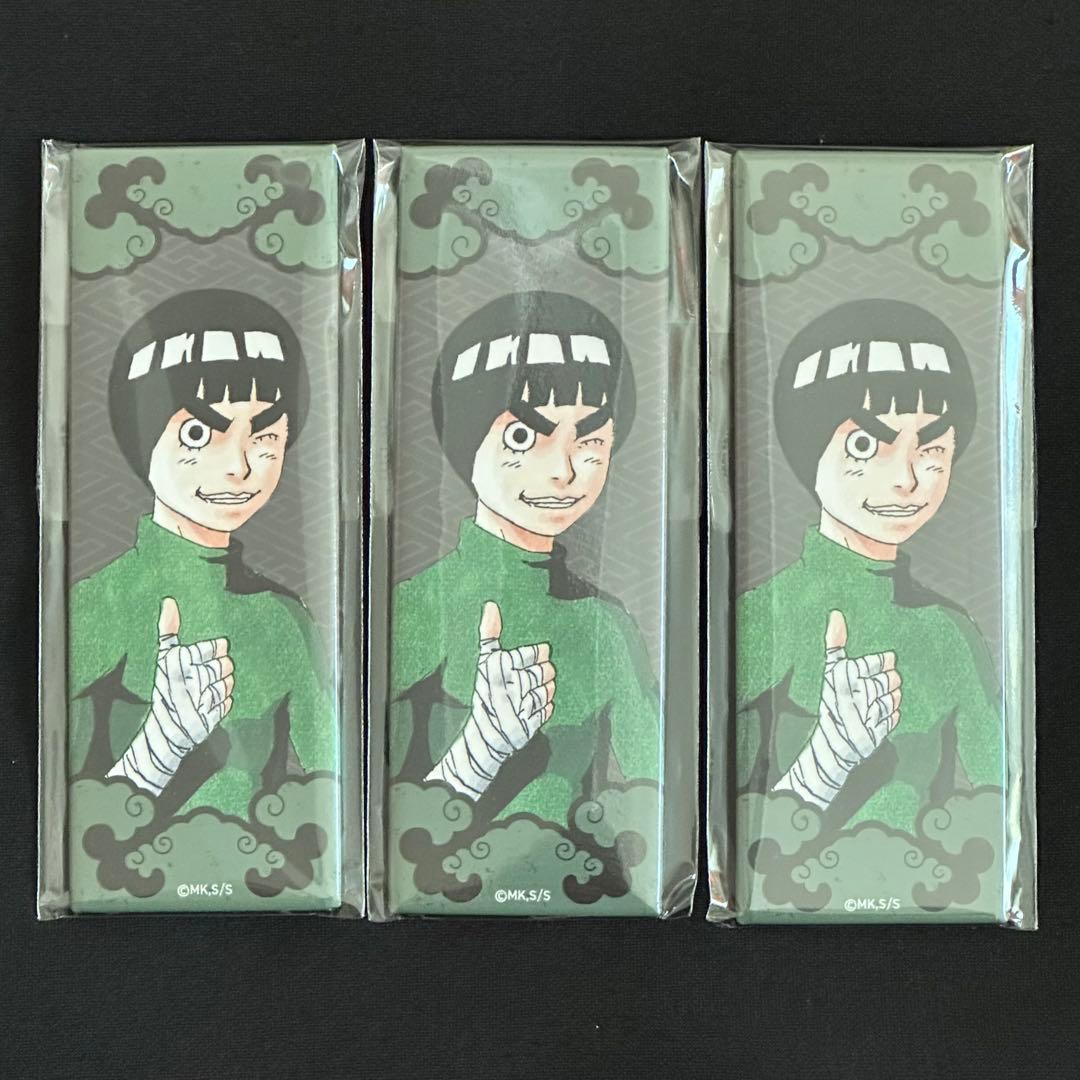 NARUTO リー ロック・リー 缶バッジ 絵札缶バッジ ジャンプフェスタ