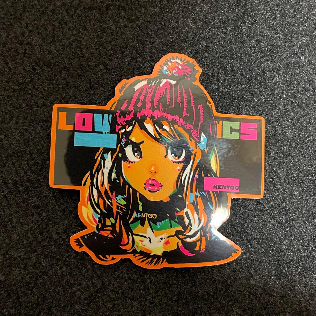 ステッカー付 KENTOO Sneaker Girls ソフビ フィギュア