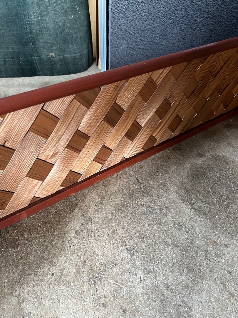 風炉先屏風 利休 茶道具 杉網代 衝立 裏千家 釜含めない