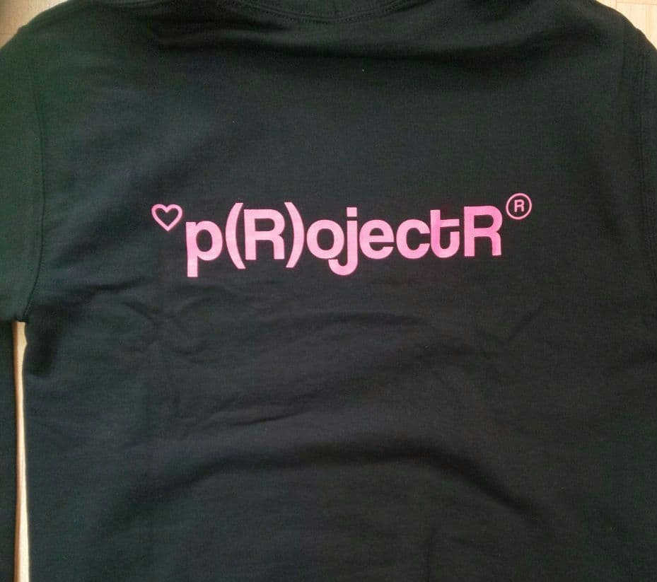 p(R)ojectR プロジェクトアール ブラック パーカー Sサイズ