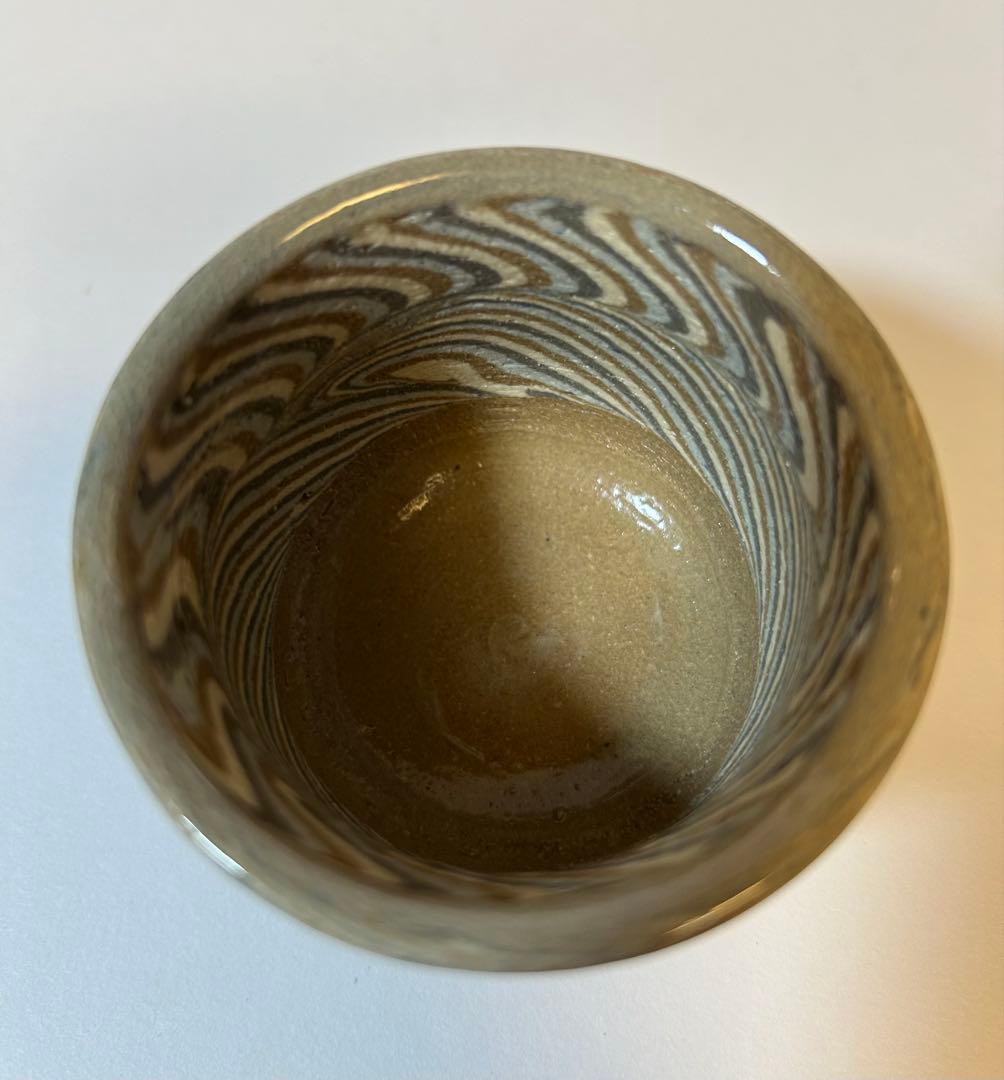 練込ぐい呑 親子三人揃