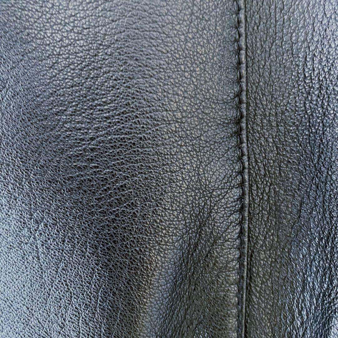 ユナイテッドアローズ レザージャケット シングルライダース 羊革