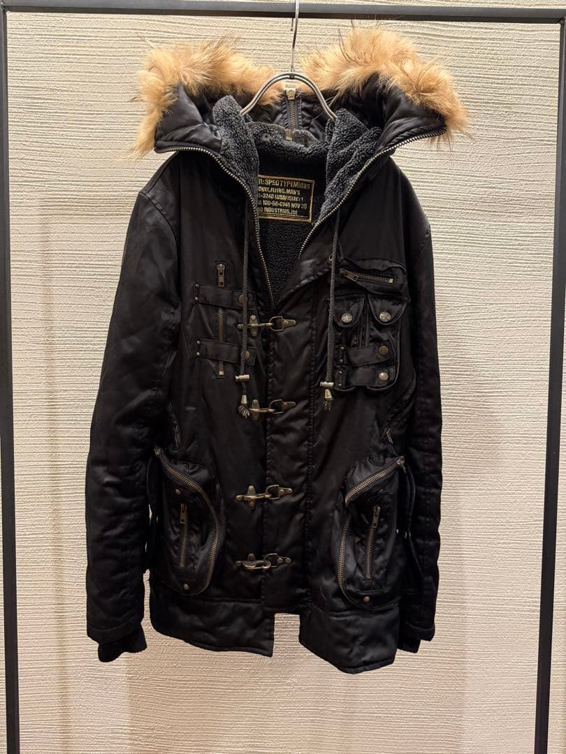 00s midas gimmick fur jacket blouson y2k - メルカリ
