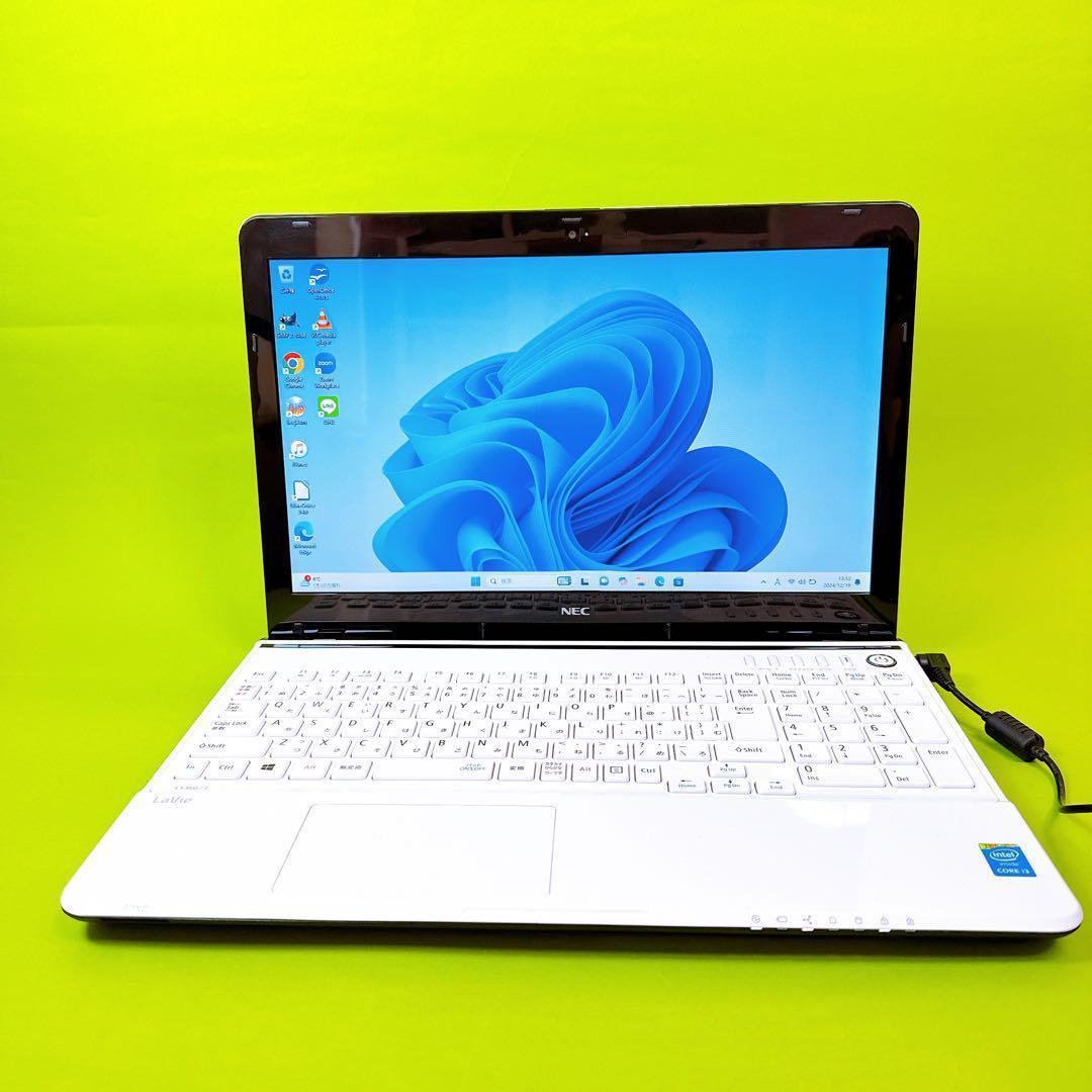 爆速SSD⭐️windows11 ノートパソコン カメラ付き オフィスブルーレイ