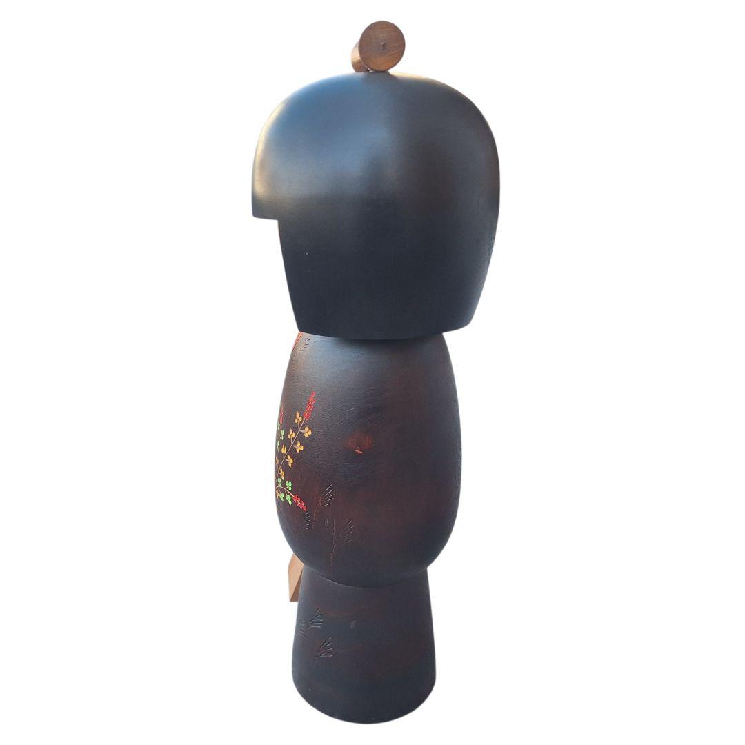 大型35cm 創作こけし 路傍 箱・銘札付 内閣総理大臣賞作家 - メルカリ