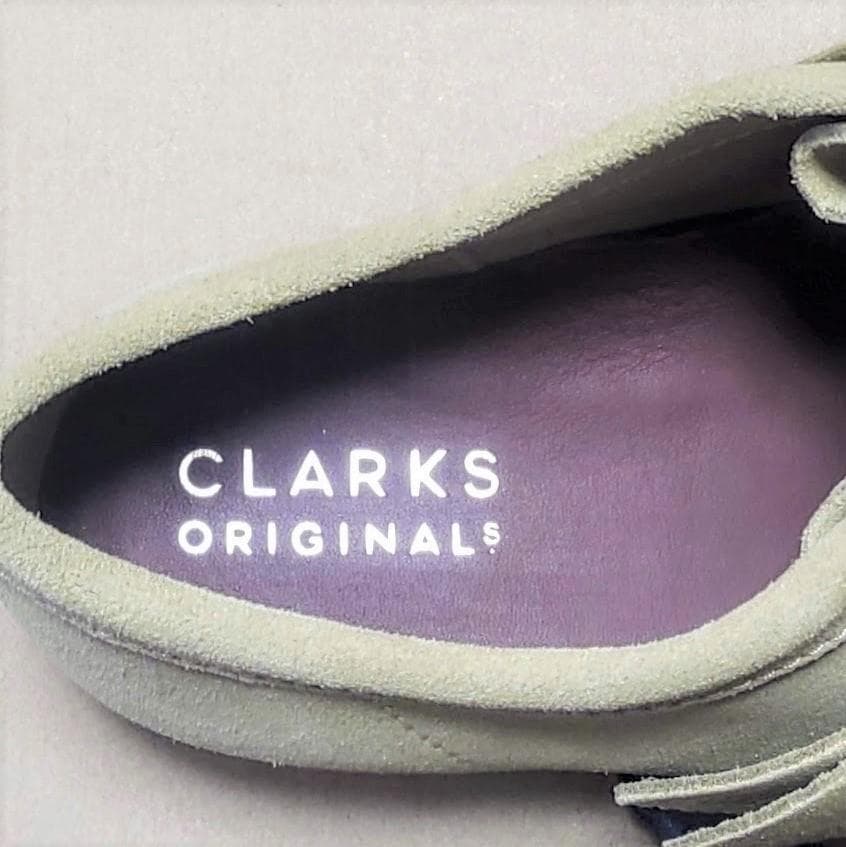 クラークスワラビーローCLARKS WALLABEE-LoメープルUK8.0正規