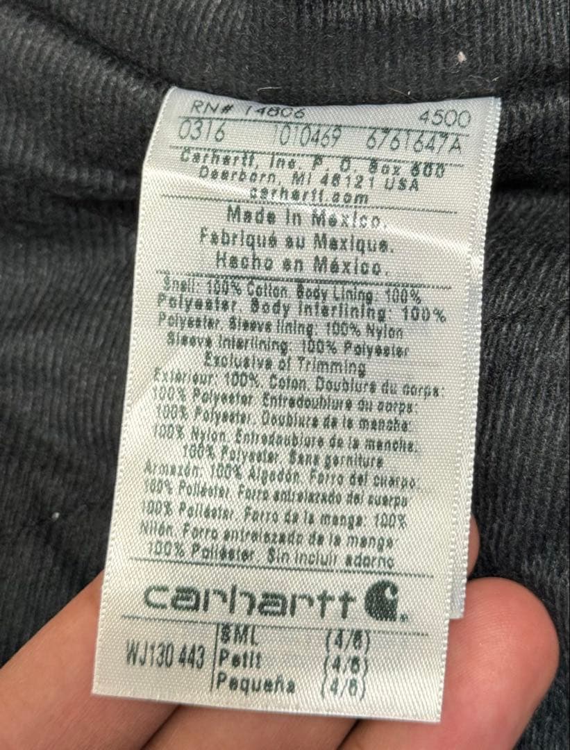 Carhartt カーハートアクティブジャケットWJ130Green