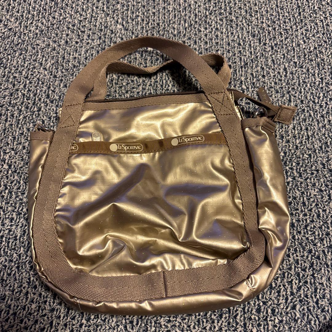 レスポートサックゴールド ショルダーバッグ