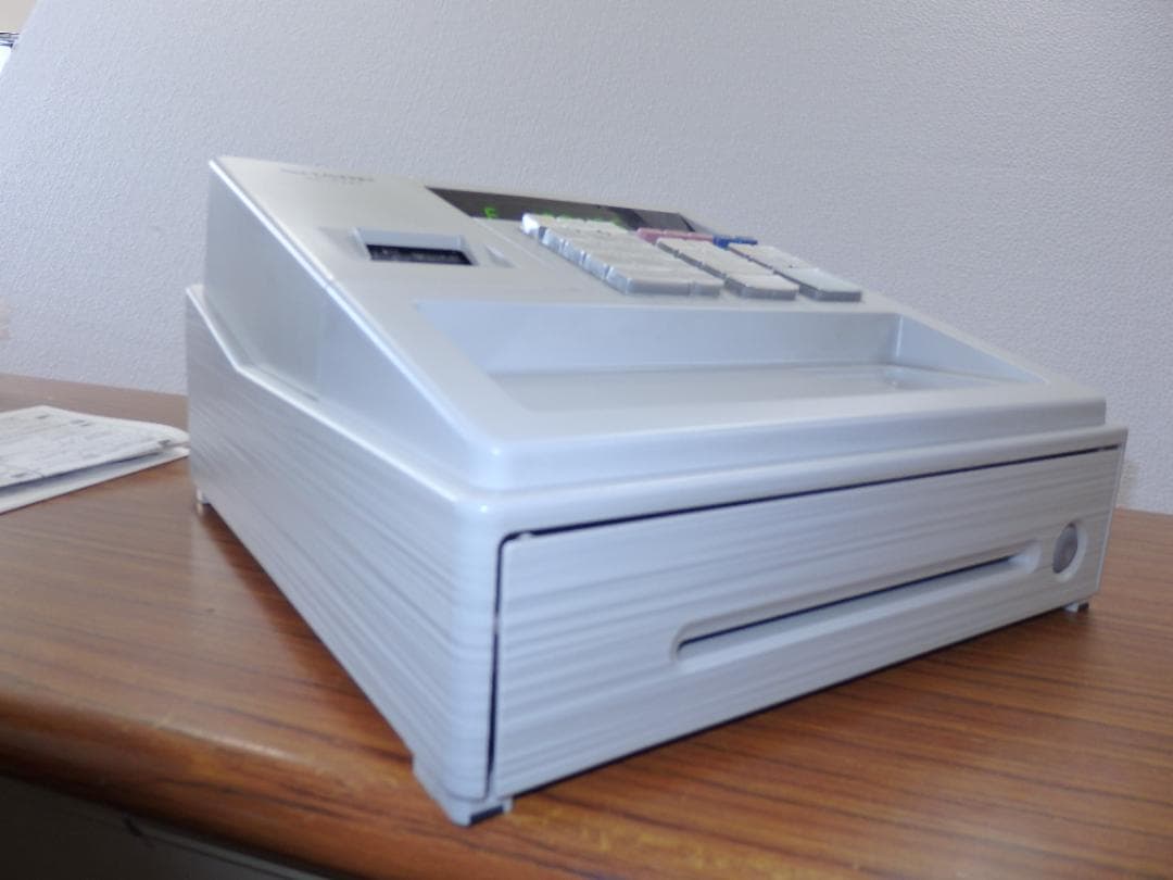 7110 設定無料 SHARP XE-A147-W 電子レジスター 2022年製 - メルカリ