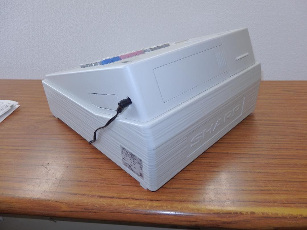 7110 設定無料 SHARP XE-A147-W 電子レジスター 2022年製 - メルカリ