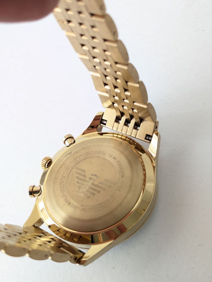 美品　EMPORIOARMANI　AR1893　稼働品　高級感