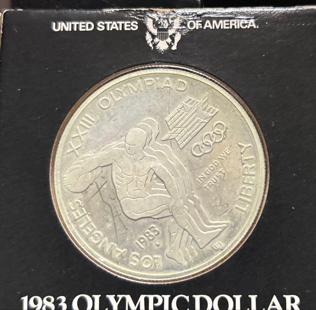 k*h様 ロサンゼルスオリンピック記念銀貨 2枚セット - メルカリ