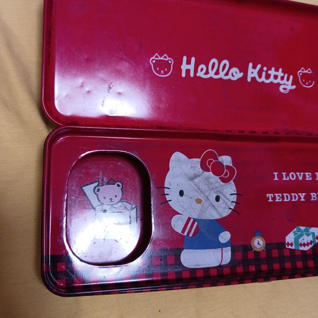 キティ ハローキティ 缶ケース 筆箱 hello kitty サンリオ レトロ 筆箱