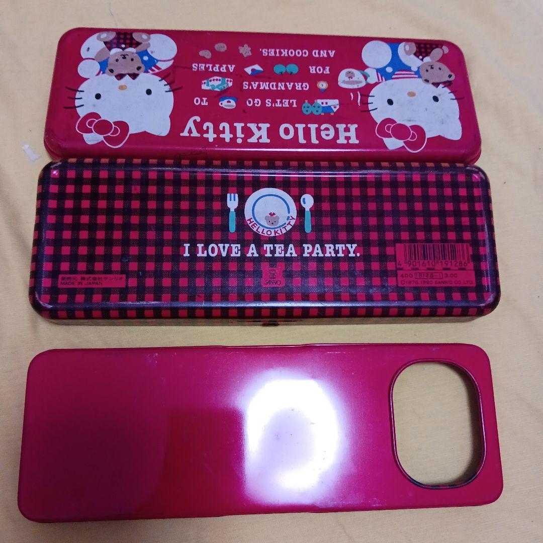 キティ ハローキティ 缶ケース 筆箱 hello kitty サンリオ レトロ 筆箱