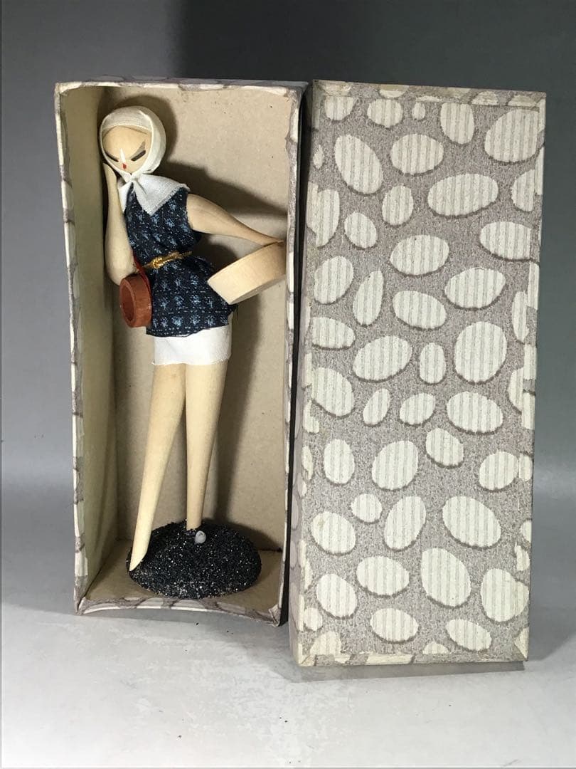 昭和 海女 ヌード セクシー こけし 絣 人形 風俗 郷土玩具 木彫り 民芸