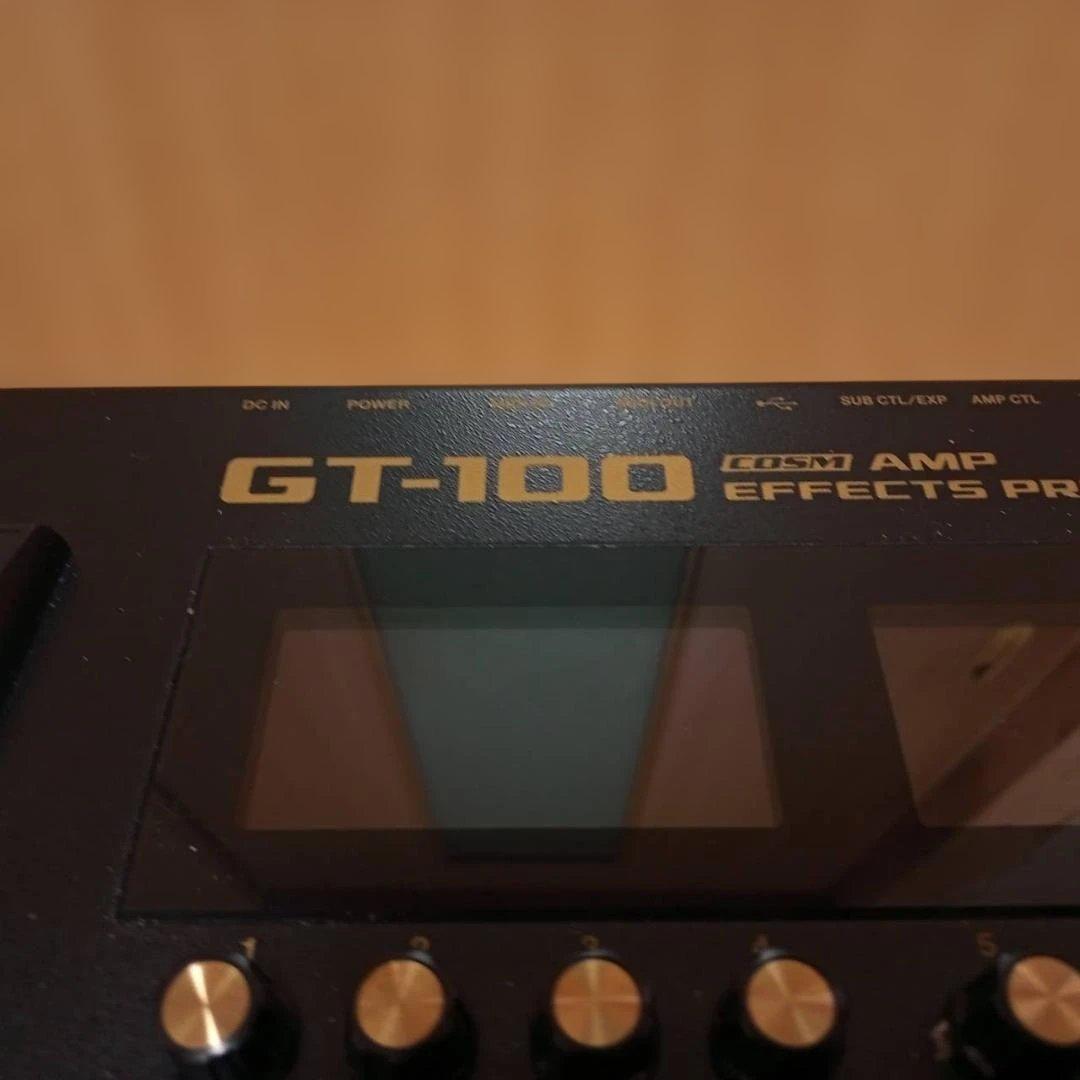BOSS GT-100 マルチエフェクター 電源コード ハードケース付属
