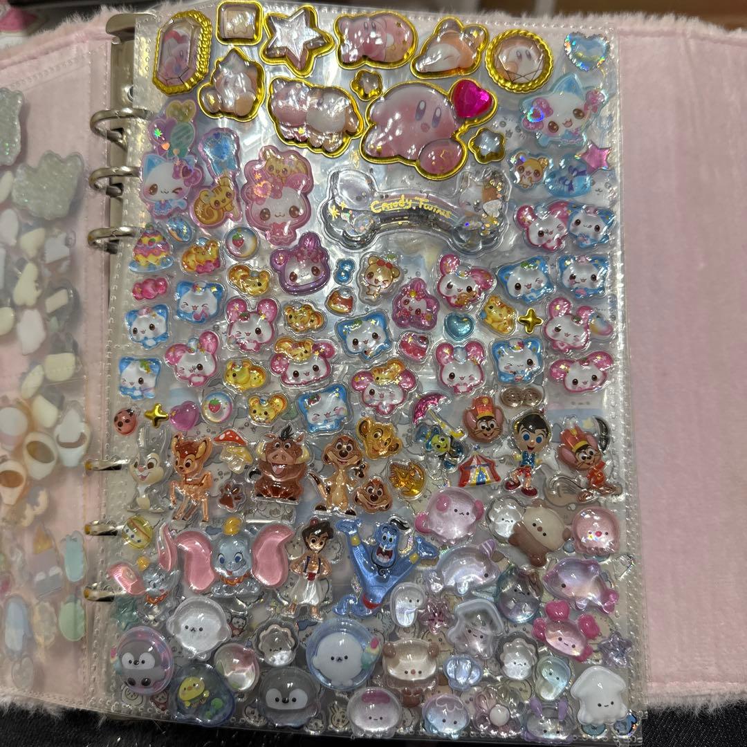 シール帳完成品　　ボンボンドロップシール