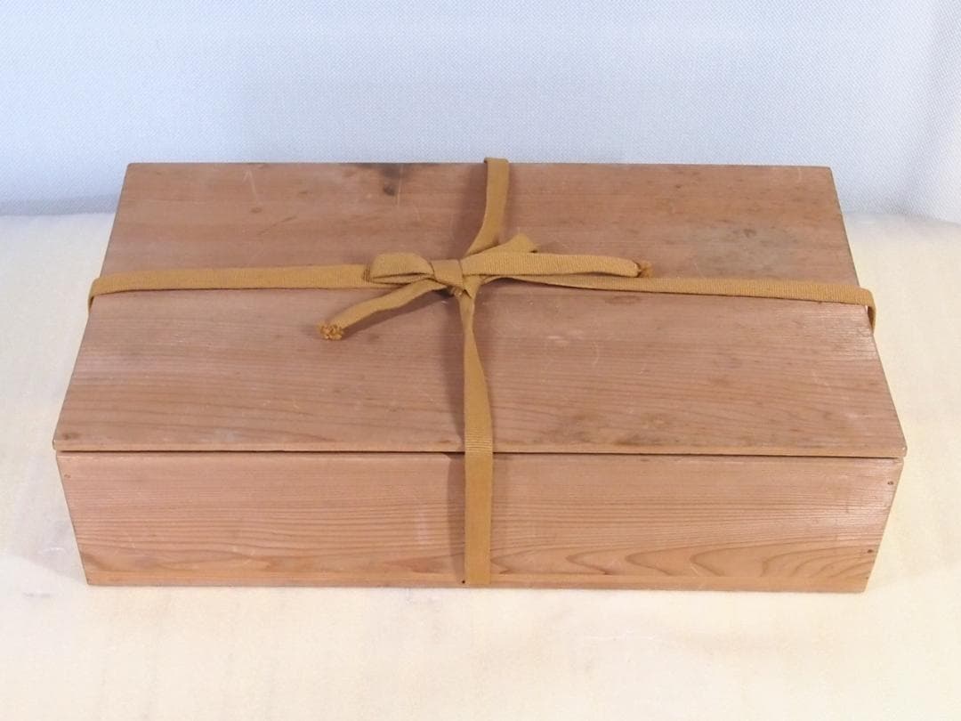 良品】根来塗 金剛堅地請合 味のある角盆 6客 角