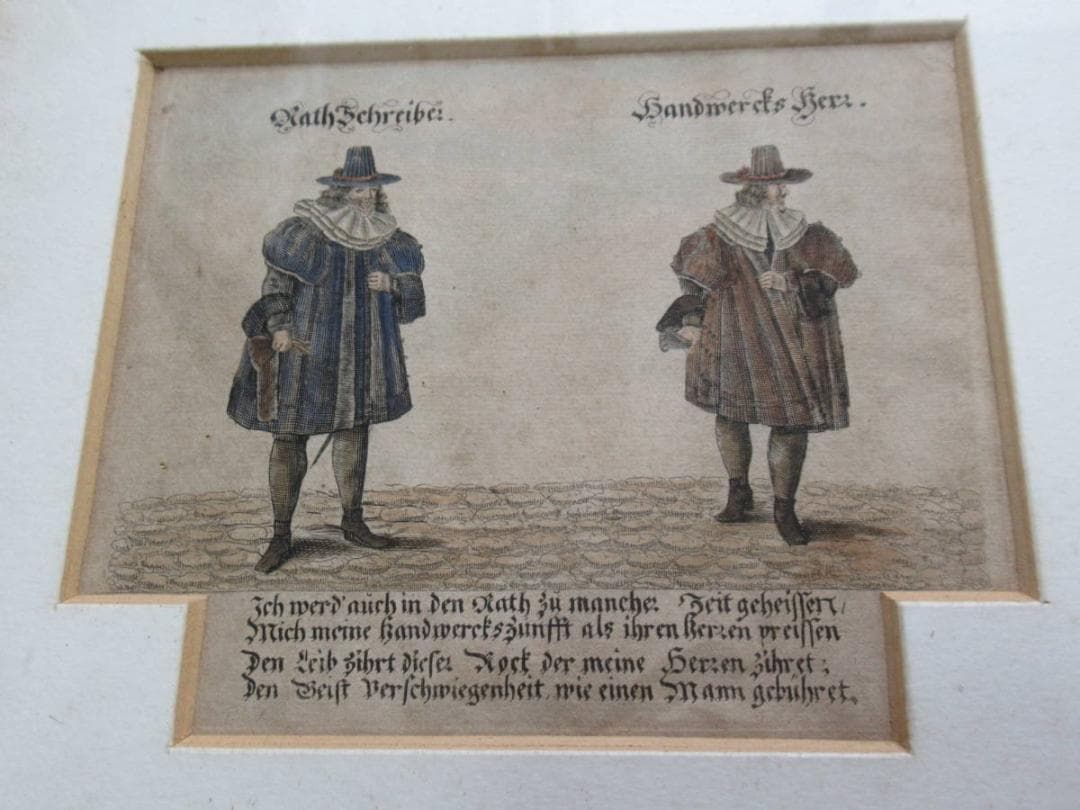 1700年頃英国◇古代ローマ皇帝 プロクラトル他記載書籍 ビュラン彫り銅