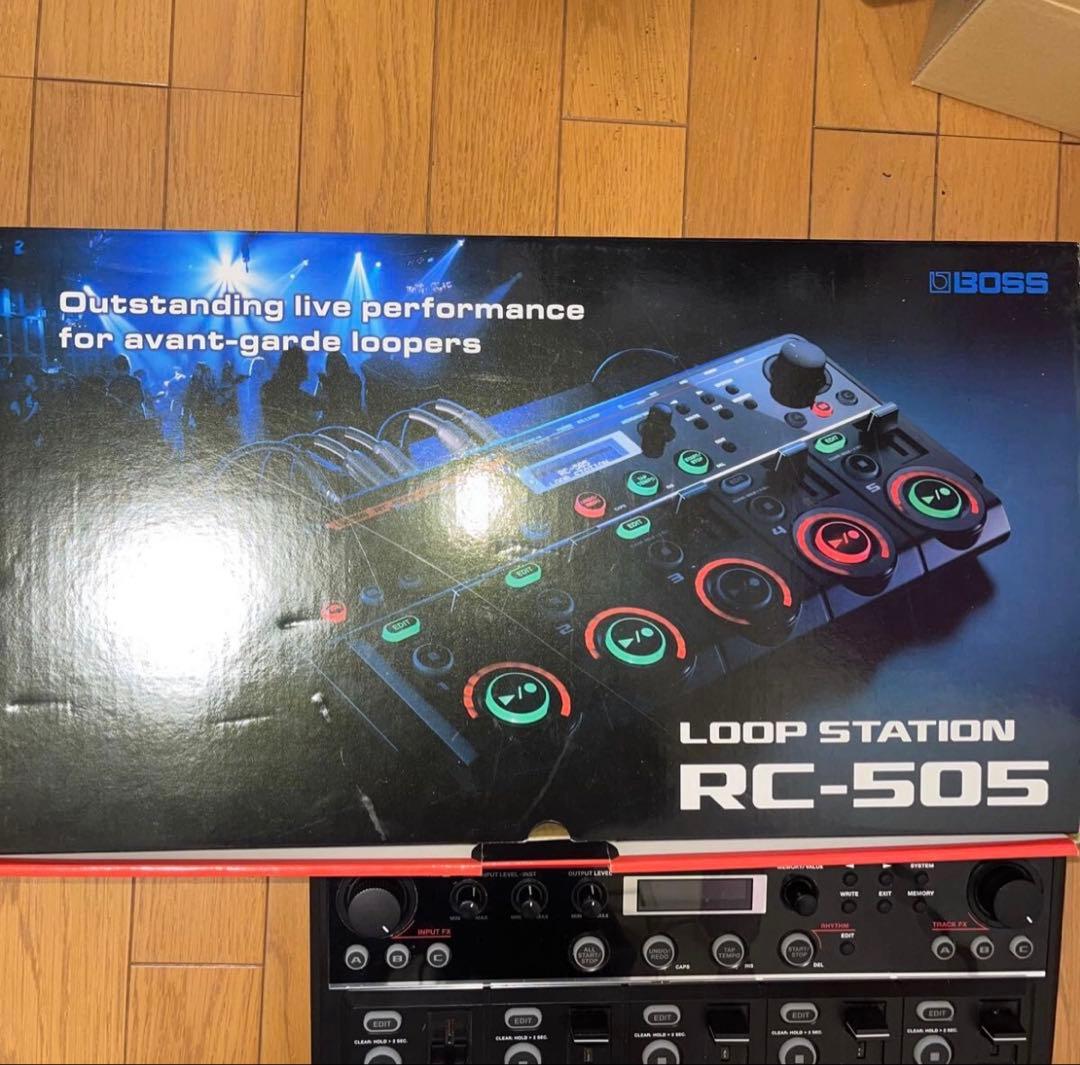 BOSSLOOPSTATIONRC-505 箱あり 値段相談可 説明書あり - メルカリ