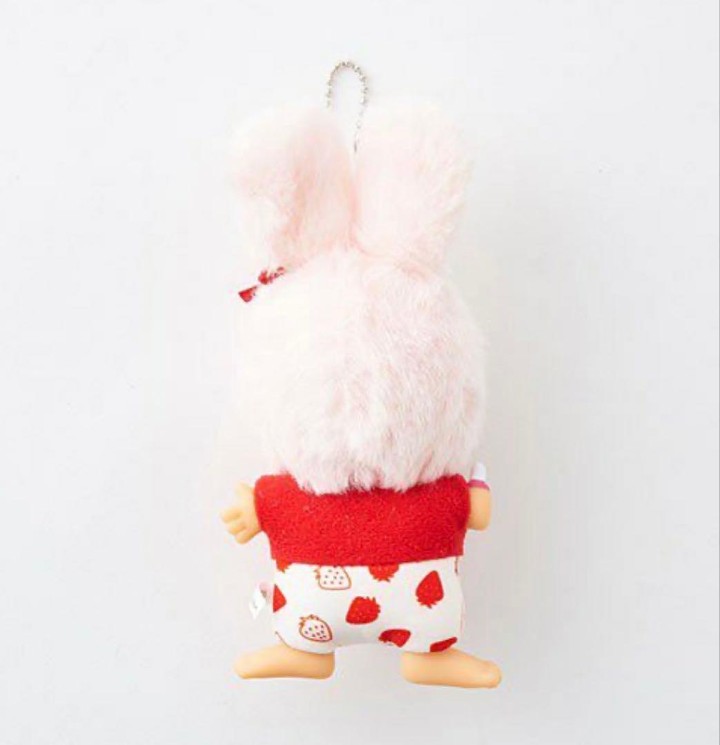 新品タグ付き 【モンチッチ】いちごだいすき！チムたん（フラットキーチェーン）