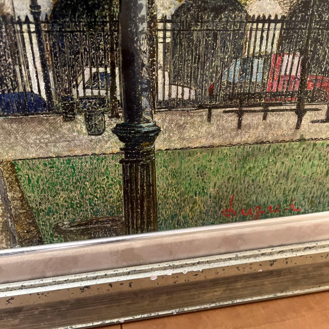 【更に値下げしました】絵画《昼のヴォージュ広場(パリ)》