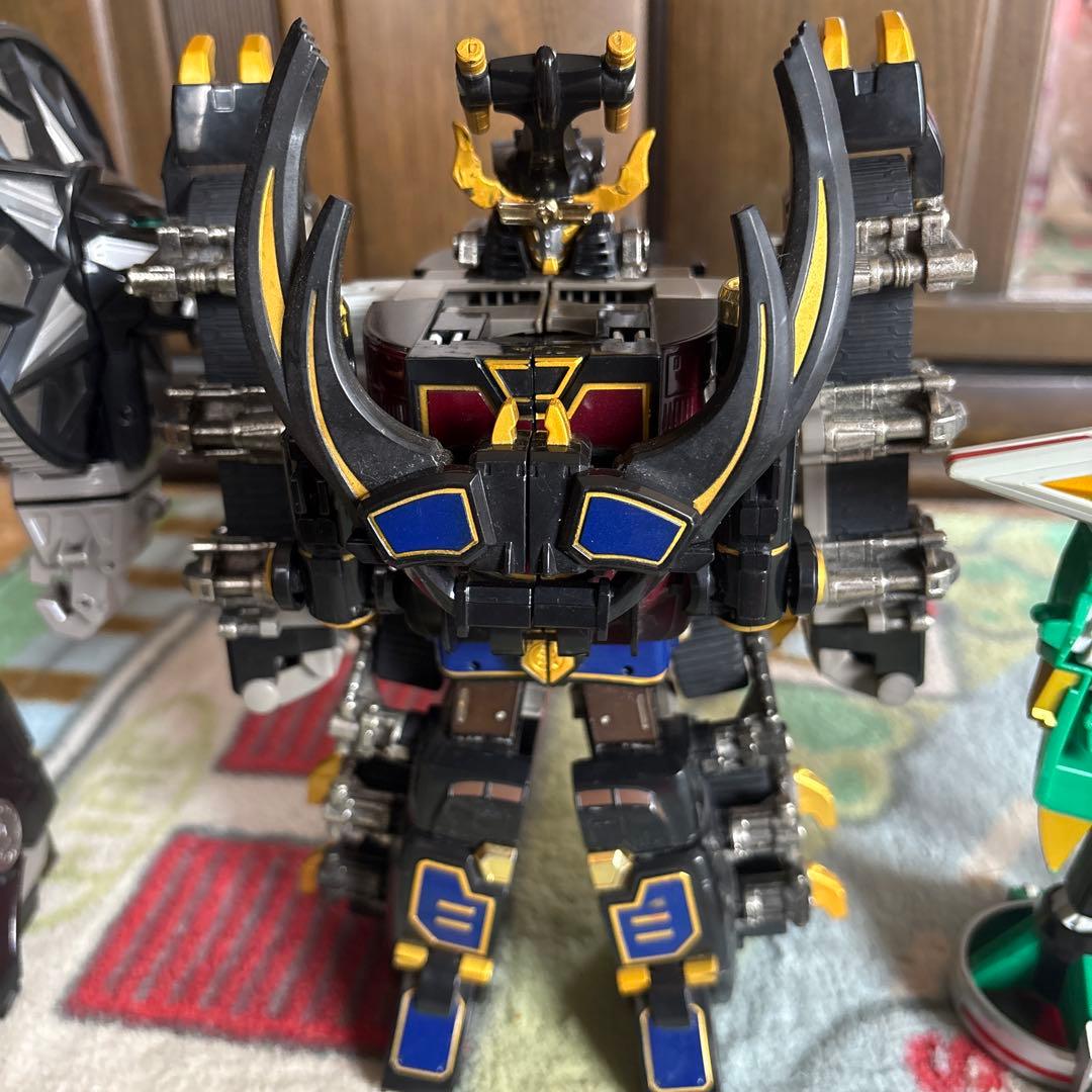 忍風戦隊ハリケンジャー超合金　轟雷旋風神　ブラックver. 轟雷神　天空神