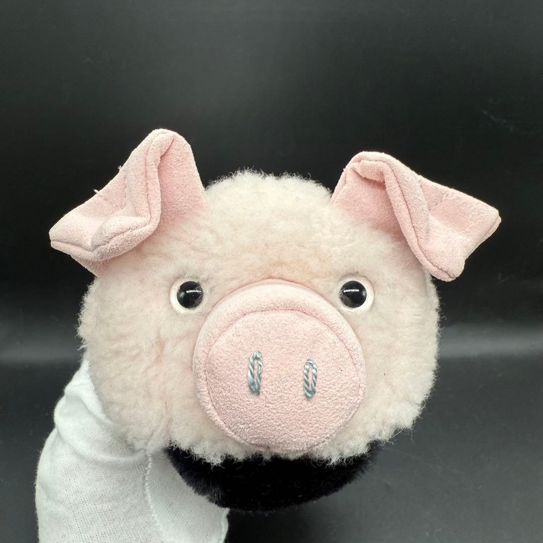 MERRYTHOUGHT テディベア チーキー ピンクのぶた