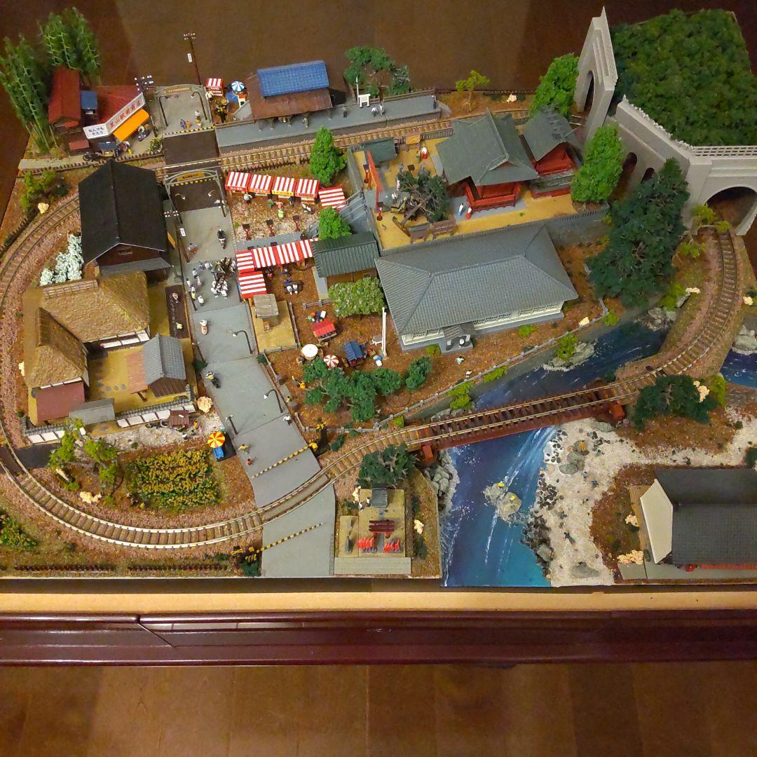 鉄道模型少年時代レイアウト・ジオラマ完成品 ケース・パワーパック付