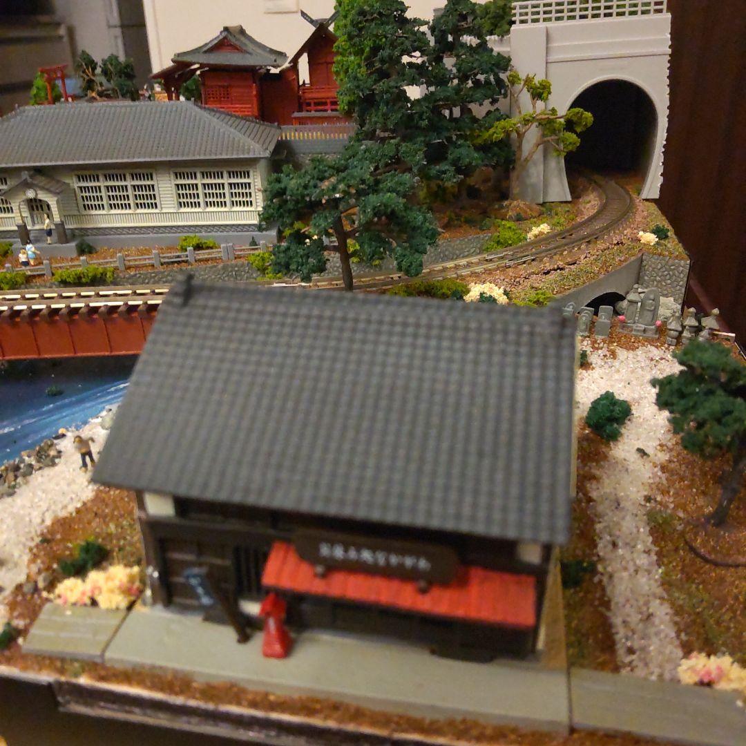 鉄道模型少年時代レイアウト・ジオラマ完成品 ケース・パワーパック付