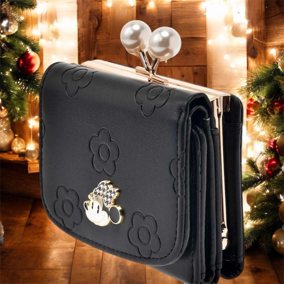 ディズニー×マリークワント♡三つ折り財布＆ファスナー付きパスケース