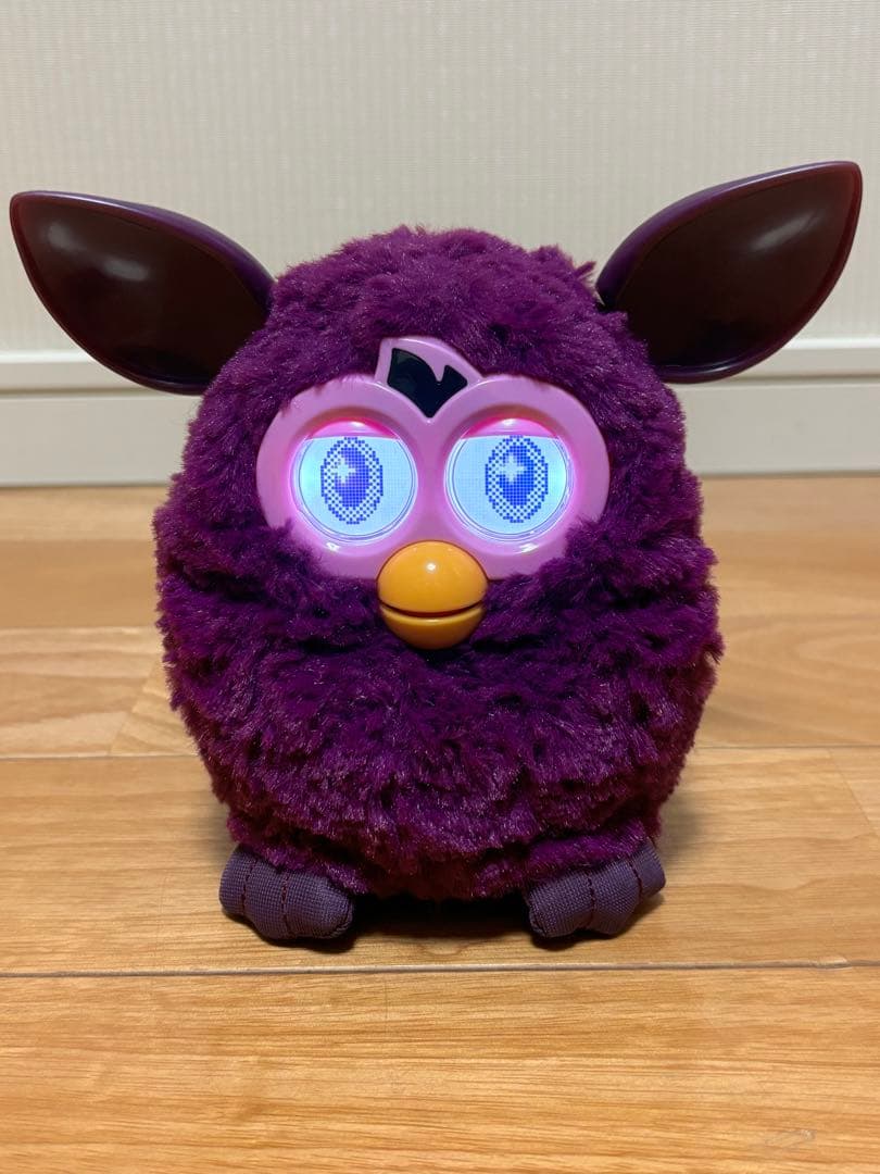 ハズブロ タカラトミー ファービー フレッシュグレープ 英語版 動作確認済み