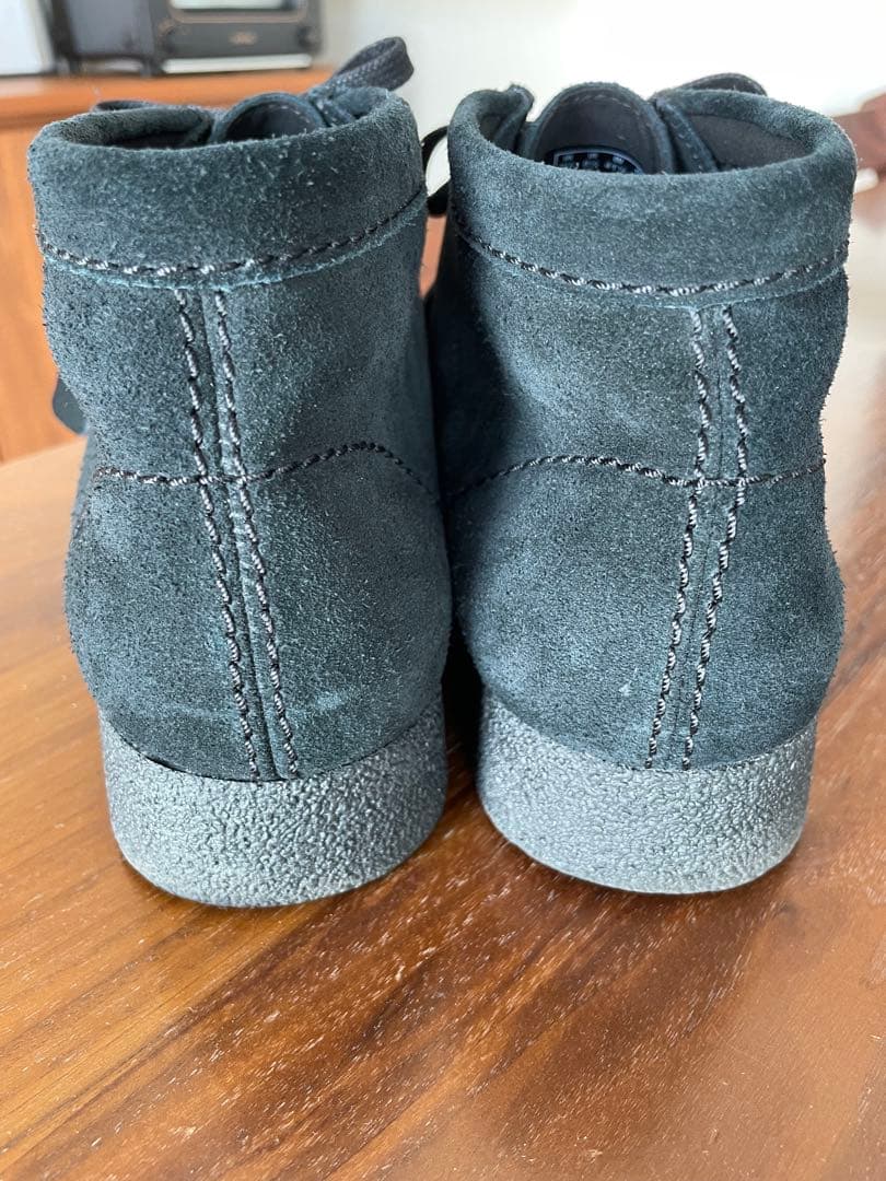 新品Clarks クラークス ワラビー エヴォブーツ スエード ブラック