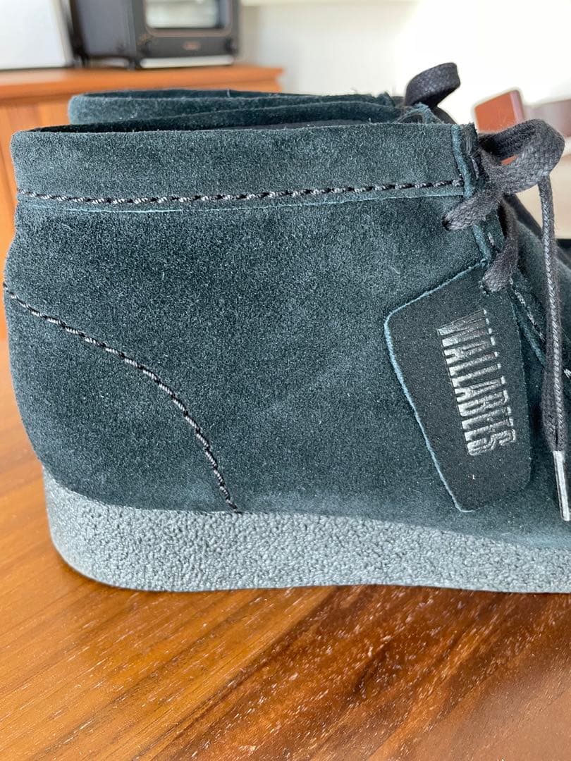 新品Clarks クラークス ワラビー エヴォブーツ スエード ブラック