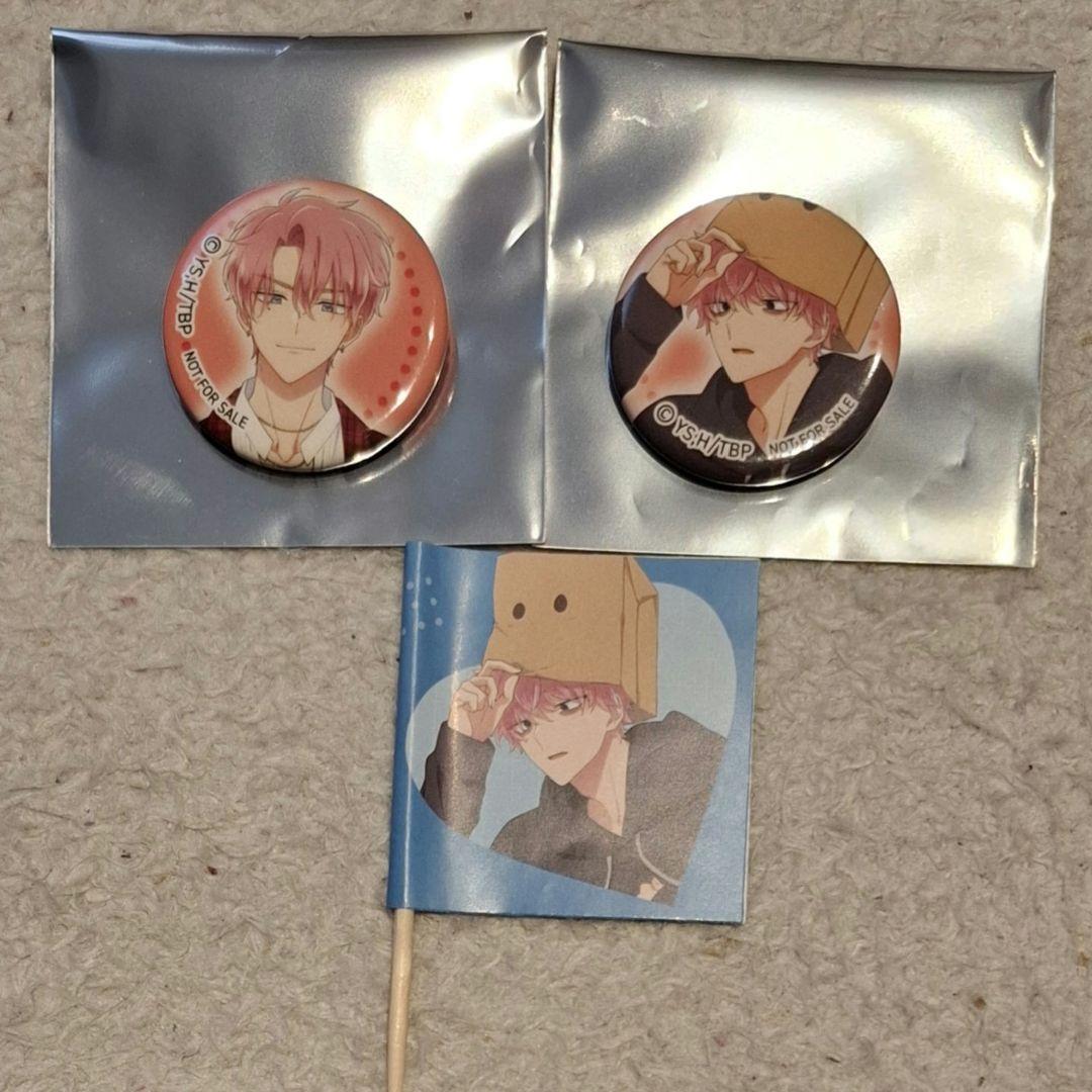 多聞くん今どっち カフェ 福原多聞 アクスタ ステッカー 缶バッジ セット