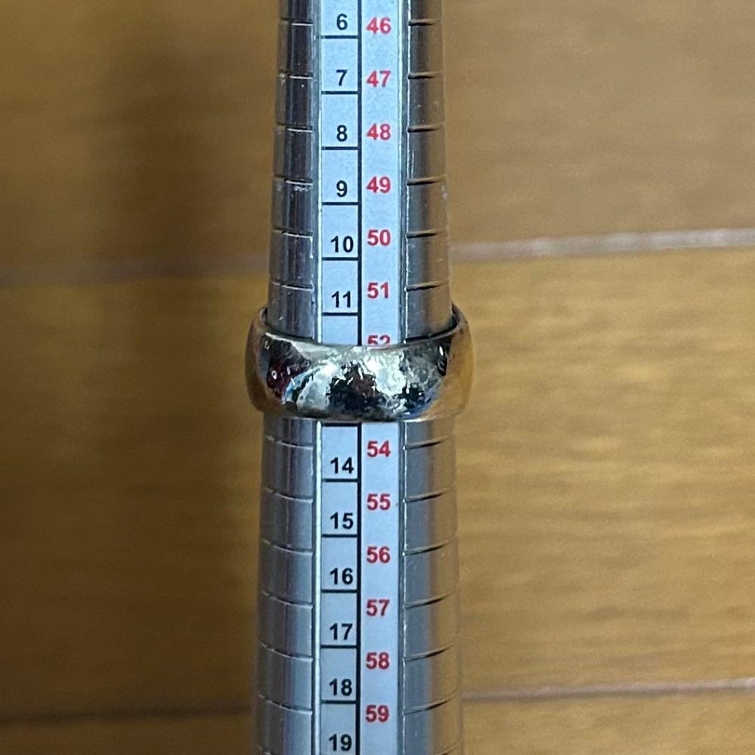 トムウッド　オーバルリング　ブラックスピネル　サイズ52