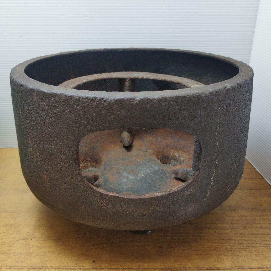 茶道具 風炉 風炉釜 鉄器 三つ足 火鉢 工芸品 風呂釜 2025年最新】