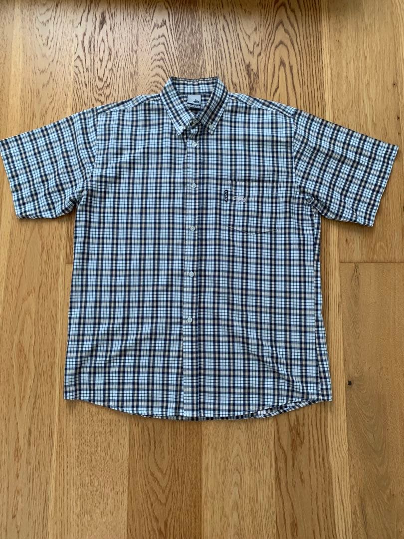 OLD STUSSYステューシー ロンT SSリンクUSA製レッド銀タグ L stussy