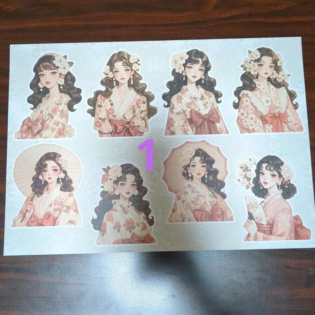 ri-22unichoco様×rio_ykr様コラージュシートデザインペーパ rio_ykr様