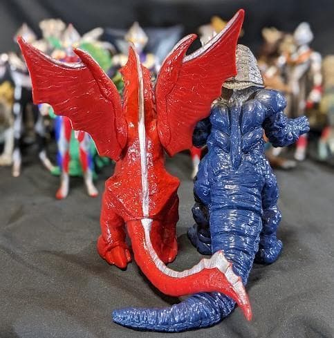 ウルトラマンティガ＆登場怪獣・宇宙人（バンダイ）ソフビフィギュア16体セット