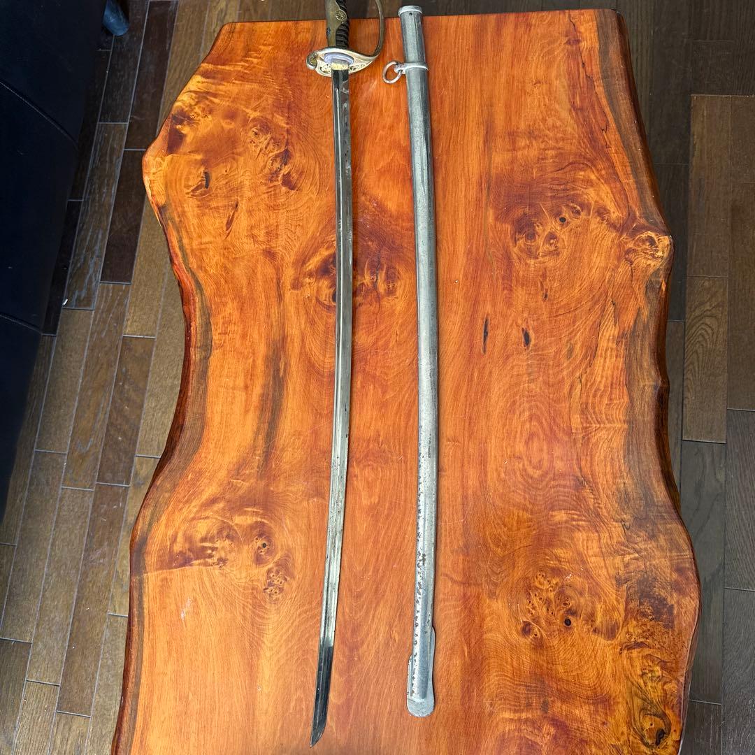 大日本帝国　儀礼刀 当時物旧日本軍 陸軍 指揮刀 装飾的な直刃の刀