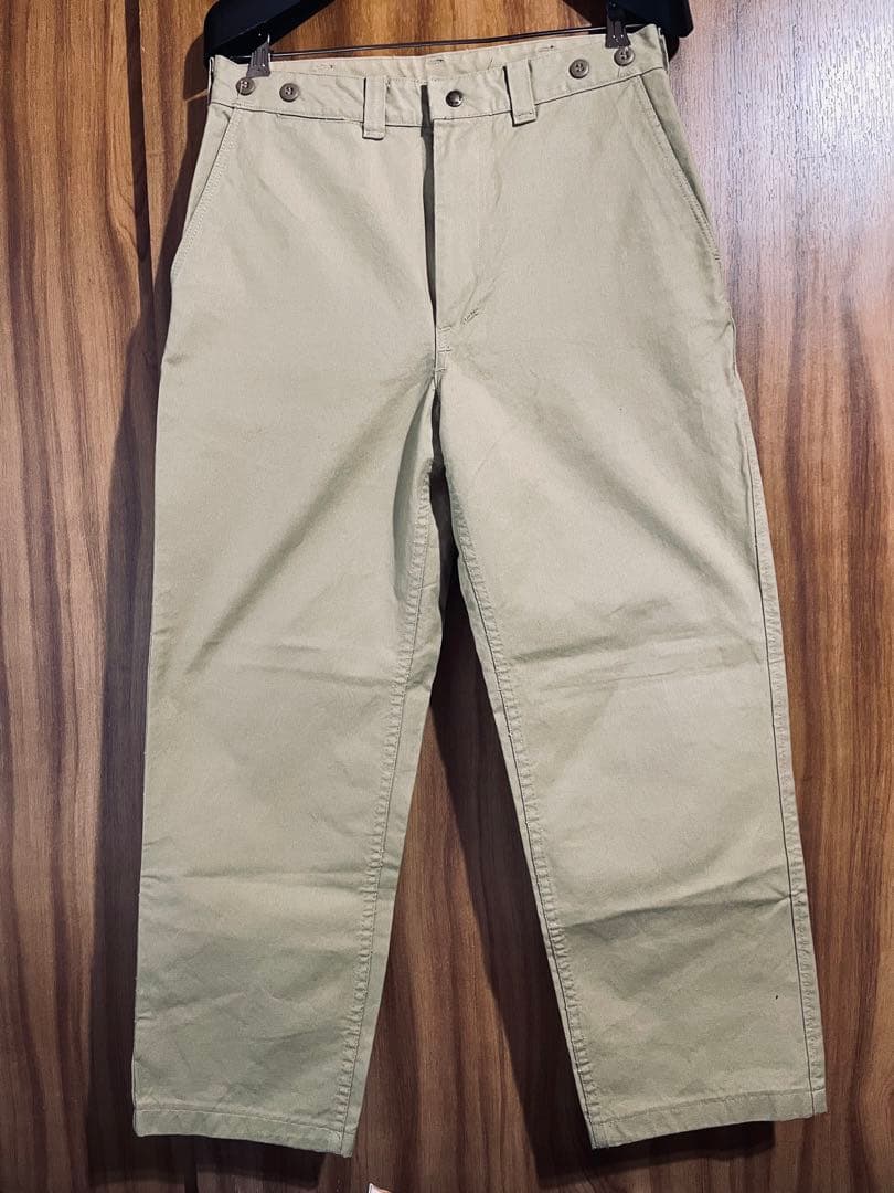 新品未使用】 ナイジェルケーボン ライトベージュ チノパン 32 M