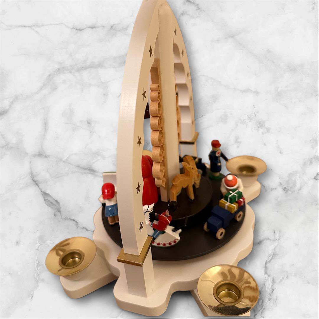 クリスマスピラミッド　ウィンドミル　エルツ山地　ドイツ　リヒャルト　グレーザー