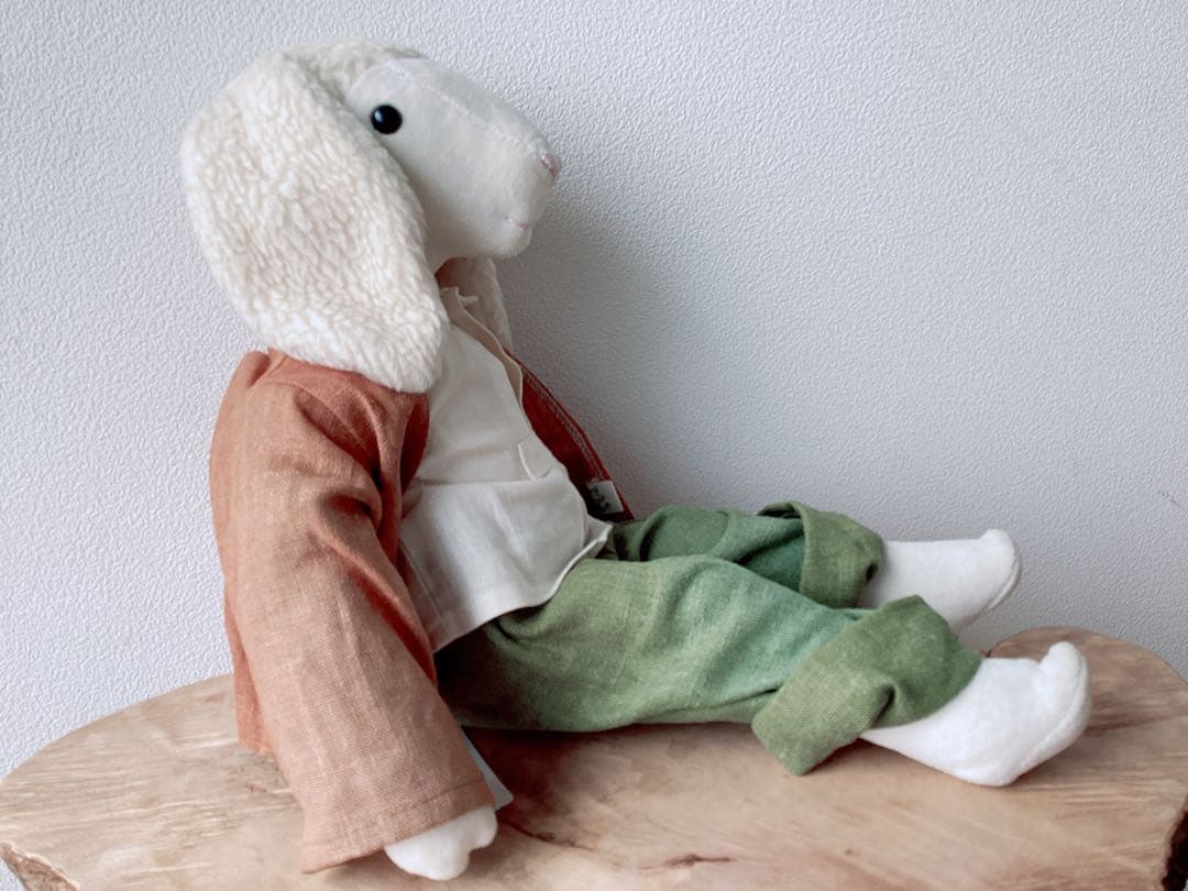 【SENGER】センガー　ひつじ　ぬいぐるみ　全長43ｃｍ　定価27500円