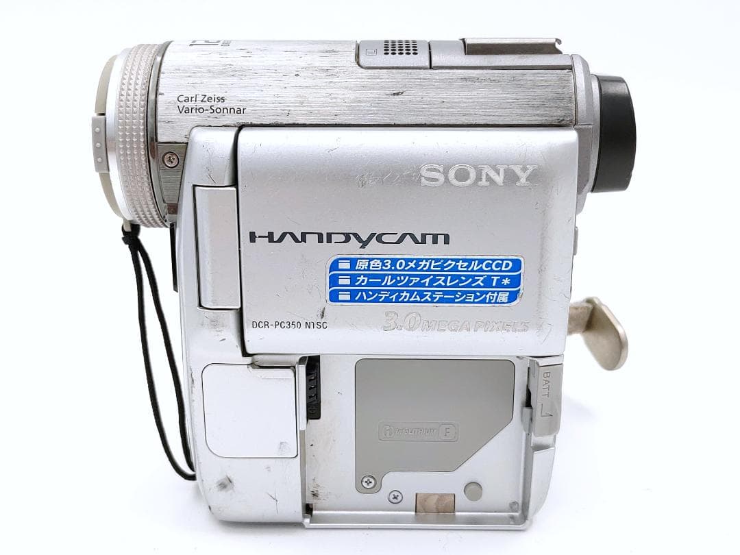 miniDVのダビングに！ SONY ビデオカメラ DCR-PC350 01 本物