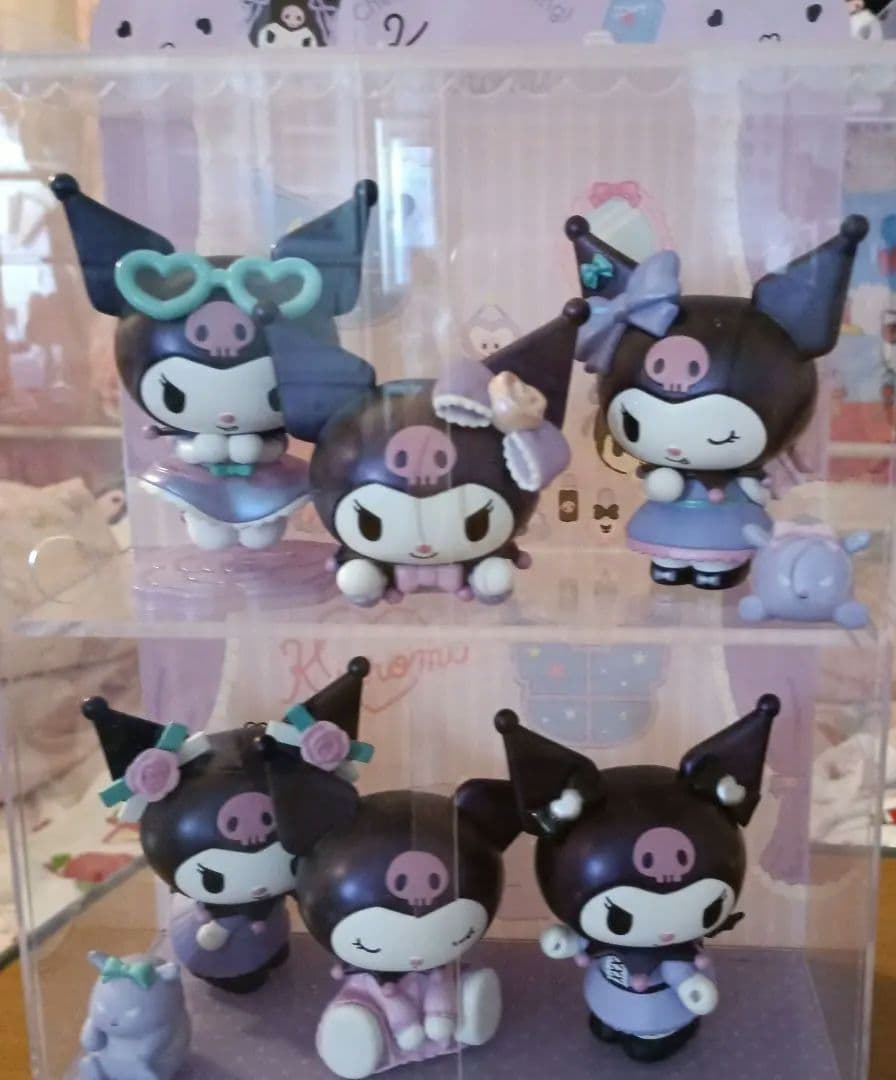 赤字覚悟サンリオ海外フィギアクロミ6個バグ2対クロミ飾り棚付き サンリオ 赤字覚悟サンリオ海外フィギアクロミ6個バグ2対クロミ飾り棚