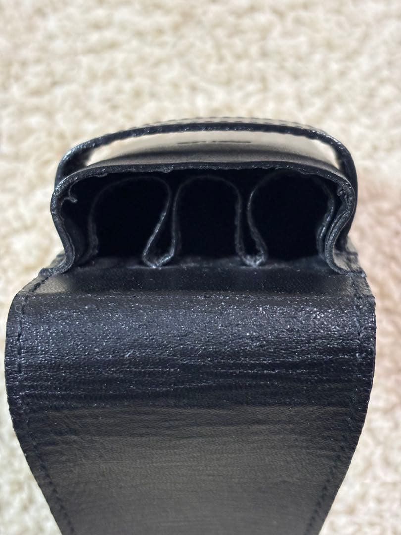 モンブランマイスターシュティックボールペン　ケース・未使用芯黒2本付　ネーム入