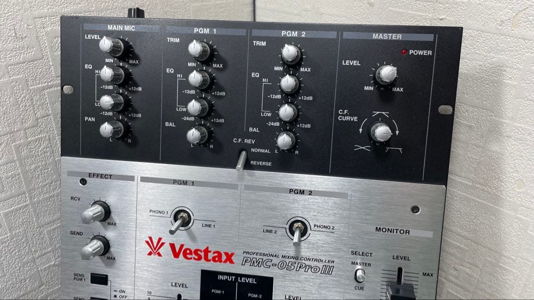 VESTAX ベスタクス PMC-05ProⅢ フェーダーオーバーホール