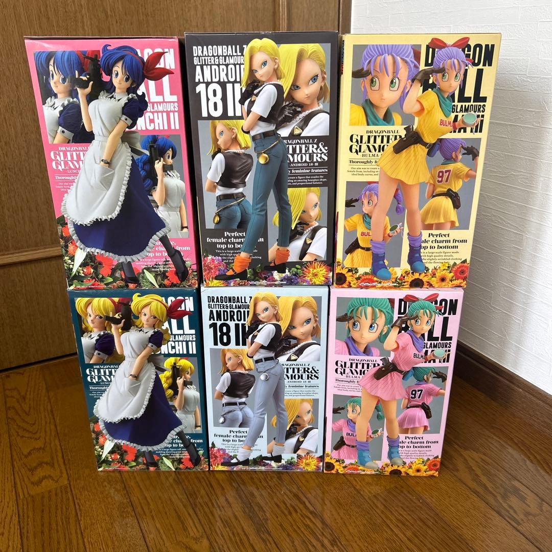 未開封)Glitter&Glamorous ドラゴンボール フィギュア 6種